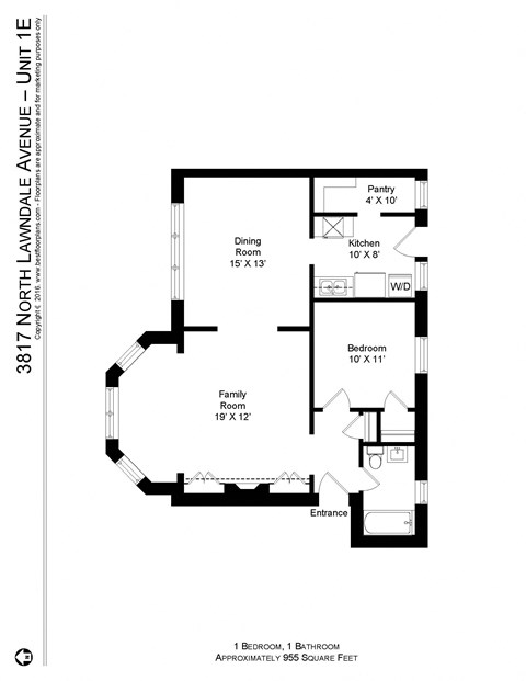 3817-23 N. Lawndale 1 Bed Apartment for Rent - Photo Gallery 23